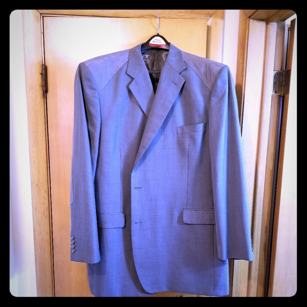 Phat Farm Gray pattern 3 button Suit